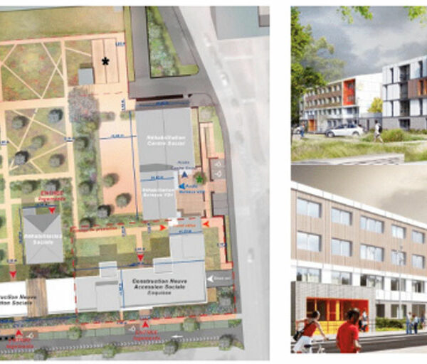 Projet de renouvellement urbain du quartier Chasse Royale à Valenciennes – Démolition Réhabilitation Construction