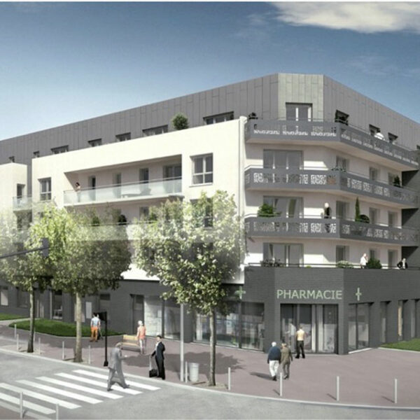 Conception-réalisation Exploitation Maintenance de 82 logements collectifs à Dieppe