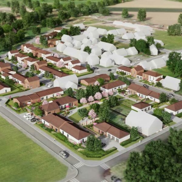 Construction de 100 logements individuels locatifs sociaux Cité d’Orient, à Harnes