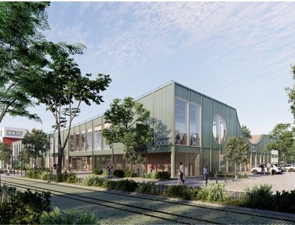 Construction d’un centre social, d’une crèche familiale et d’un RAM au quartier des Trois Ponts, à Roubaix